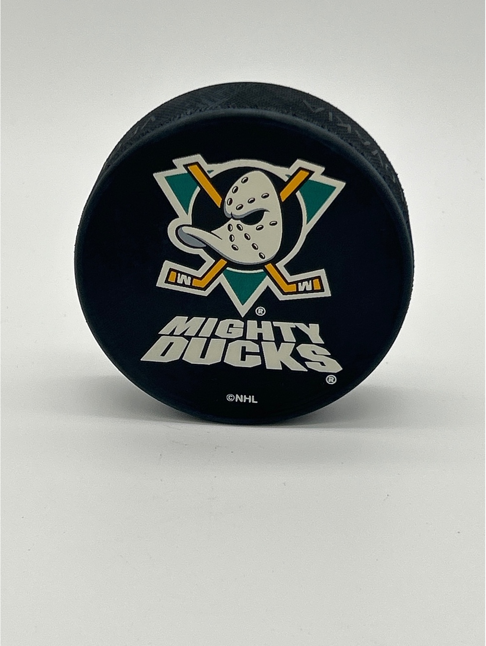 Official Mighty Ducks NHL Hockey Puck Made in Slovakia